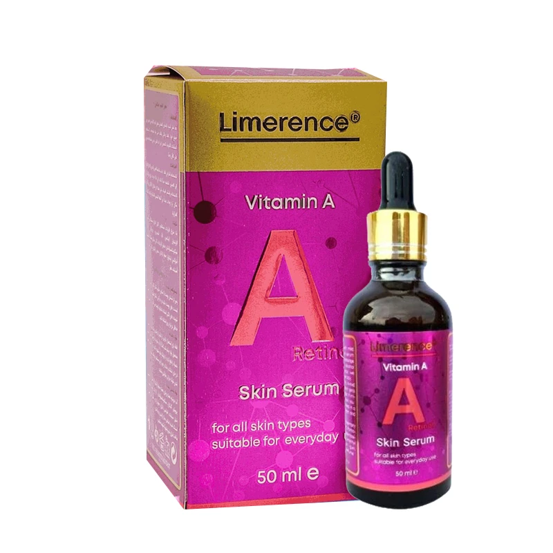 سرم لطافت‌بخش پوست لیمرنس مدل رتینول کد A.H.A مناسب برای پوست‌های حساس حجم 50 میلی لیتر