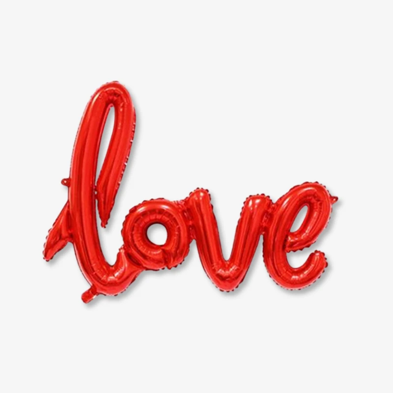 بادکنک فویلی طرح LOVE کد 0022
