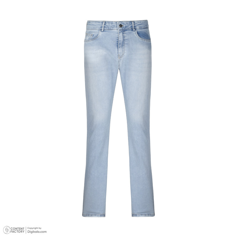 شلوار جین مردانه آر اِن اِس مدل 12042236 رنگ آبی روشن