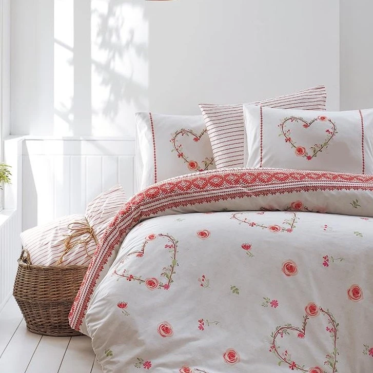 سرویس ملحفه دو نفره 4 تکه ای گجلر استانبول مدل Giselle