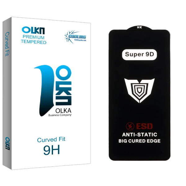 محافظ صفحه نمایش کولینگ مدل Super 9D Olka مناسب برای گوشی موبایل هوآوی Pura 80 Pro Plus 5G