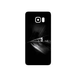 MAHOOT Black Portrait Cover Sticker for Samsung Galaxy S6 Edge