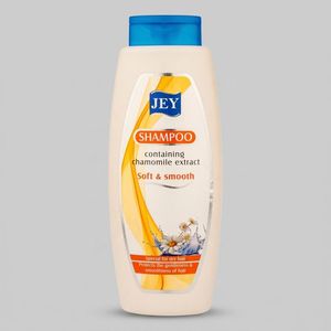 شامپو مو جی مدل Chamomile حجم 400 میلی‌لیتر، مناسب موهای خشک، تقویت‌کننده و نرم‌کننده