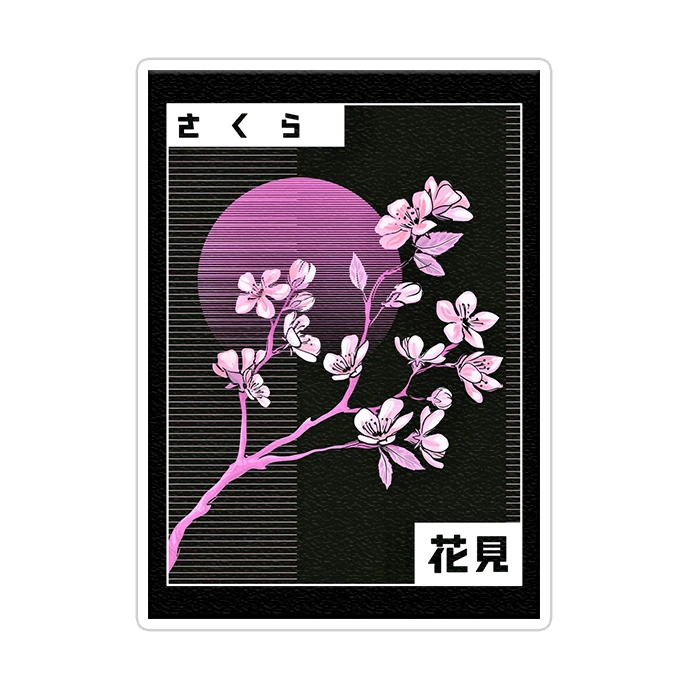 استیکر تزئینی موبایل و تبلت ماسا دیزاین مدل AS116 FLOWER