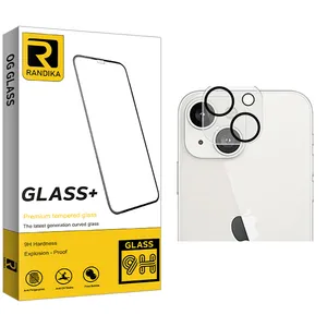 محافظ لنز دوربین راندیکا مدل Randika Glass FLL مناسب برای گوشی موبایل اپل iPhone 13