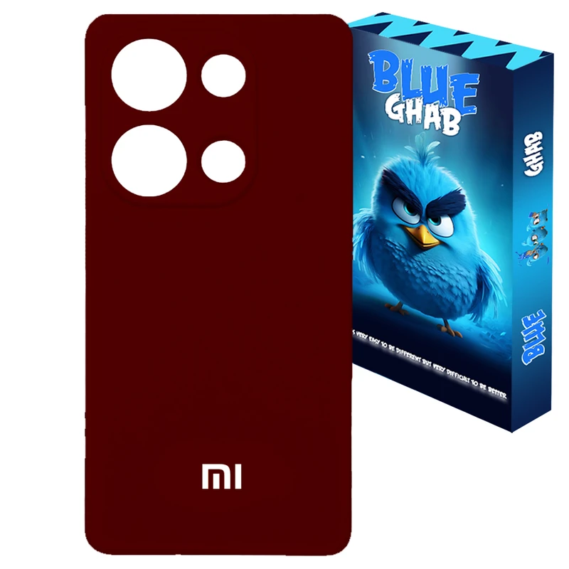 کاور بلو قاب مدل سیلیکونی ORGi کد O42 مناسب برای گوشی موبایل شیائومی Poco M6 Pro 4G / Redmi Note 13 Pro 4G
