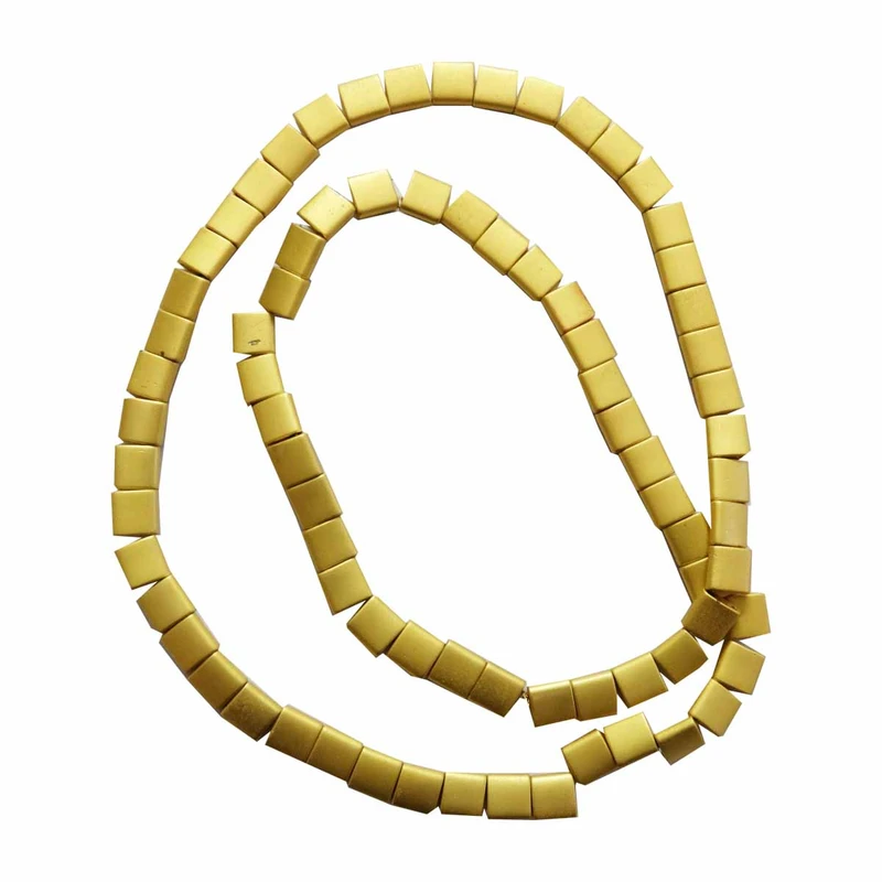 مهره دستبند مدل حدید مکعبی کد MO-1026 مجموعه 40 عددی