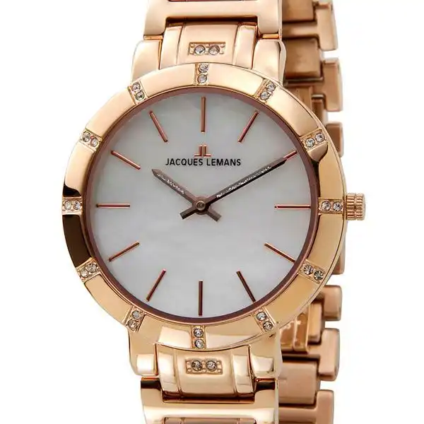 ساعت مچی عقربه ای زنانه ژاک لمن مدل 1_1825E
