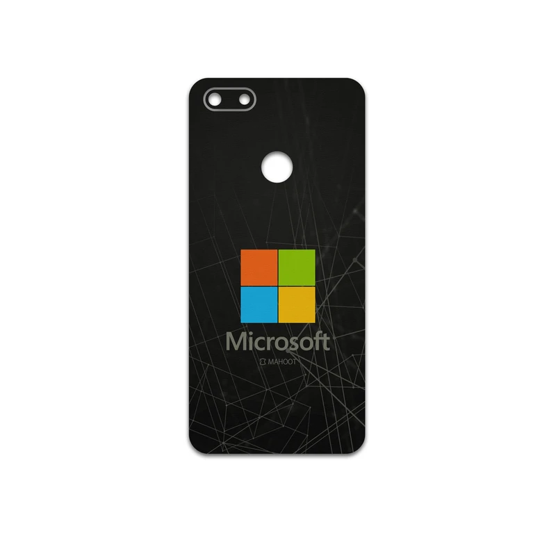 برچسب پوششی ماهوت مدل Mcrsft مناسب برای گوشی موبایل موتورولا Moto e6 Play