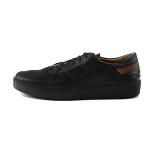 کفش روزمره مردانه مارال چرم مدل ونس اوپال kor-Black