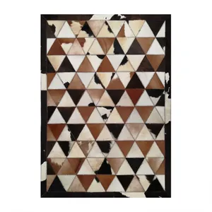 کلاژ فرش پوست و چرم کمالی مدل AD-0339