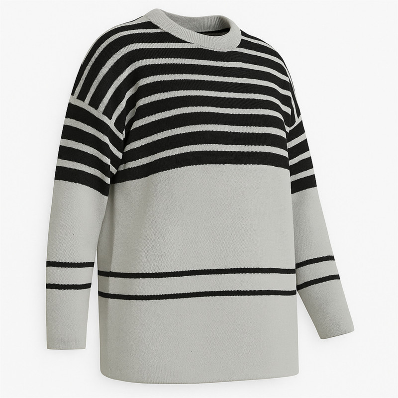 پلیور یقه گرد زنانه مدل 690