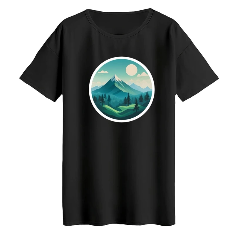 تی‌شرت لانگ آستین کوتاه زنانه مدل مینیمال کد03