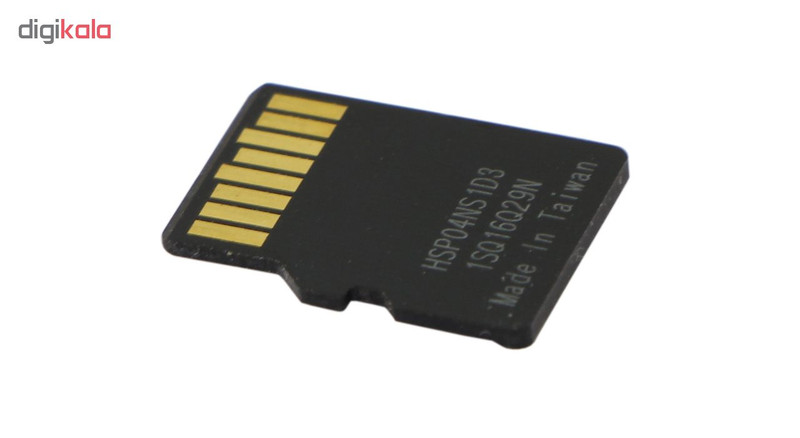 کارت حافظه microSDHC مدل PLF-Q5 کلاس 6 استاندارد UHS-I U1 سرعت 25MBps ظرفیت 4 گیگابایت