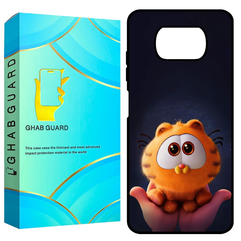 کاور قاب گارد طرح گارفیلد مدل GCHPX3 مناسب برای گوشی موبایل شیائومی Poco X3 / X3 NFC / X3 Pro