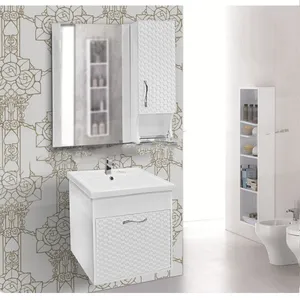ست کابینت روشویی کاسپین مدل آرالیا به همراه آینه و باکس