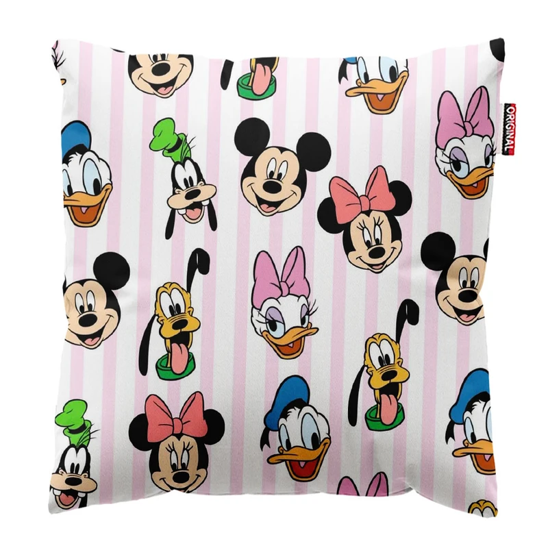  کوسن پاد آفرین طرح میکی موس کد 1324 سایز 30*30 سانتی متر