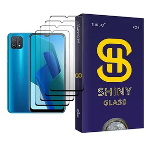 Atouchbo Shiny Glass MIX004 Screen Protector For Oppo A16K Pack Of 4