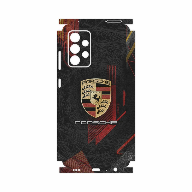 برچسب پوششی ماهوت مدل Porsche-Logo-FullSkin مناسب برای گوشی موبایل سامسونگ Galaxy A52 5G