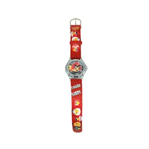 ساعت مچی عقربه ای بچگانه طرح انگری برد کد 02