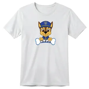 تی شرت آستین کوتاه بچگانه مدل سگ نگهبان کد 03