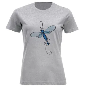 تی شرت آستین کوتاه زنانه مدل شبتاب D1084