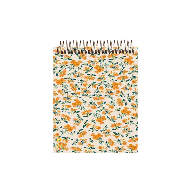 دفتر نقاشی 50 برگ بانیبو مدل گل کد 346