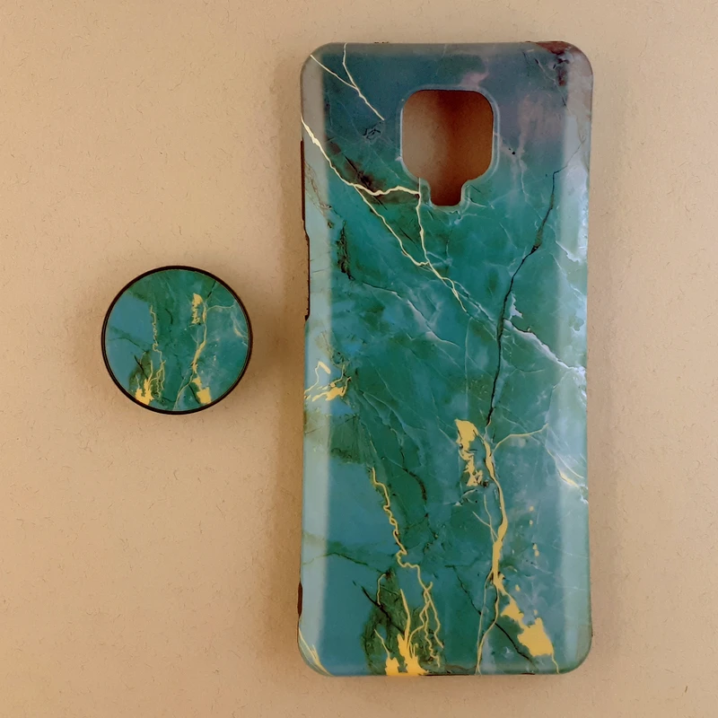 کاور مدل ماربل کد 05 مناسب برای گوشی موبایل شیائومی Note 9S / Note 9 Pro / Note 9 Pro Max به همراه پایه نگهدارنده