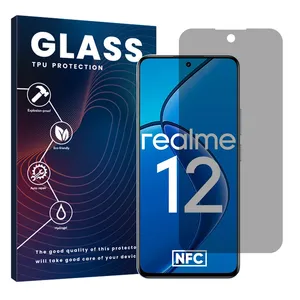 Glass Resistant model privacy screen protector suitable for Realme 12 5G mobile phone 