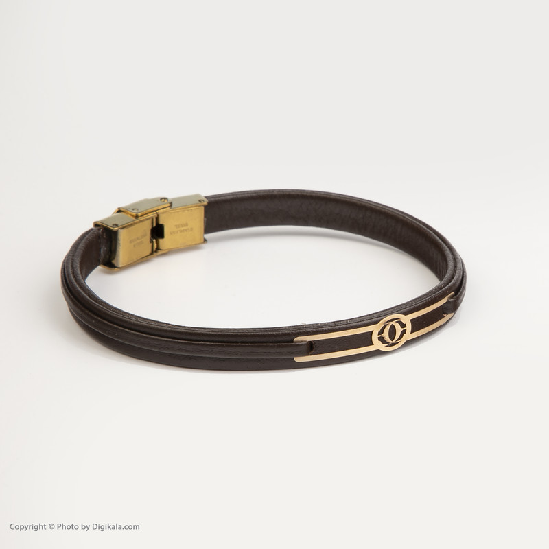 دستبند طلا 18 عیار مردانه مایا ماهک مدل MB1503 دستبند طلا 18 عیار مردانه مایا ماهک مدل MB1503