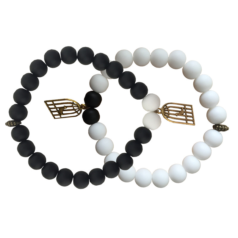 دستبند بچگانه مدل مرغ آمین مجموعه 2 عددی دستبند بچگانه مدل مرغ آمین مجموعه 2 عددی