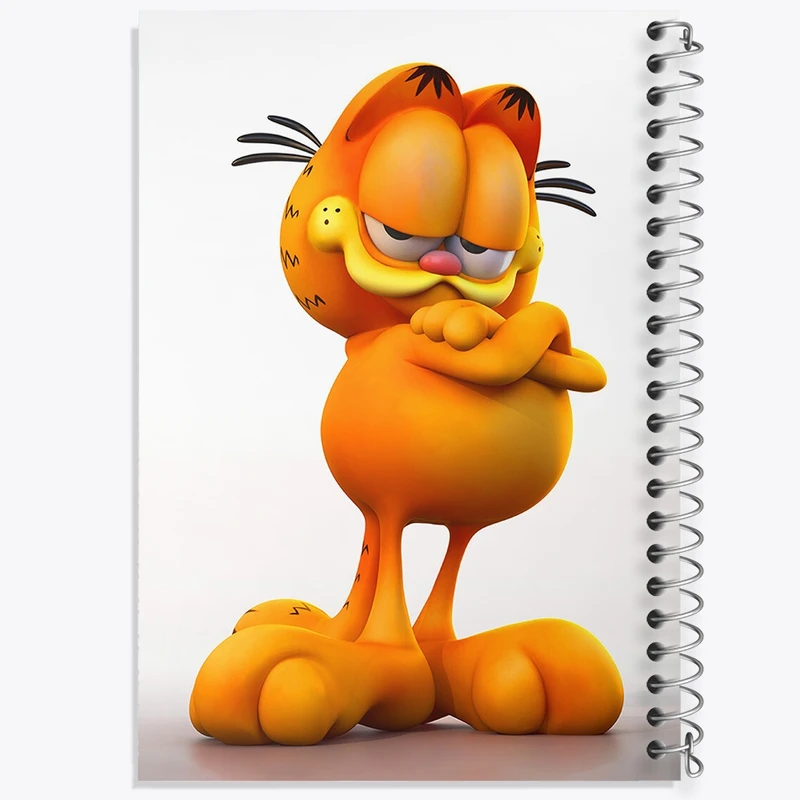 دفتر لیست خرید 50 برگ خندالو طرح گارفیلد کد F2073