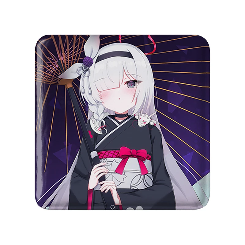 مگنت خندالو طرح بازی آرشیو آبی (Blue Archive) مدل مربعی کد 34354