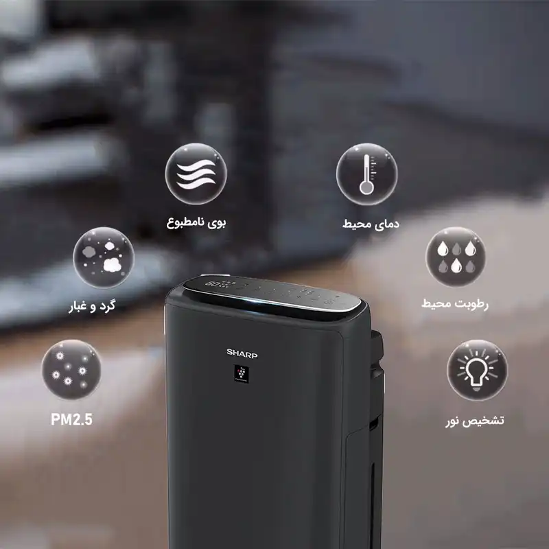 دستگاه تصفیه کننده هوا شارپ مدل KI-N40SA-H