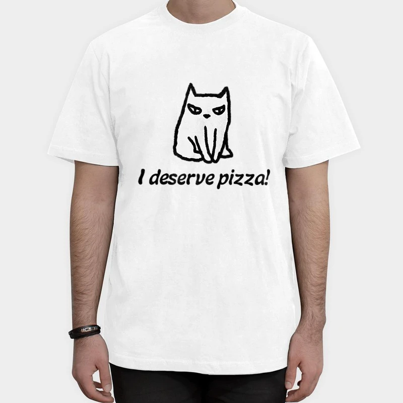 تیشرت آستین کوتاه مردانه مدل گربه