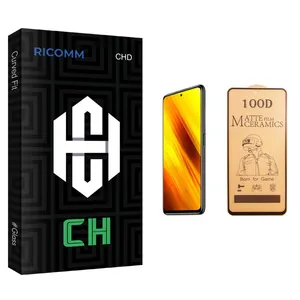 Ricomm CH glass Ceramics Screen Protector For Xiaomi شیائومی Poco X3
