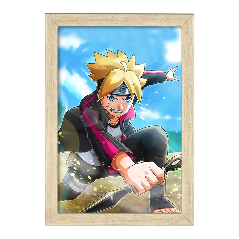 تابلو خندالو مدل بوروتو اوزوماکی انیمه بوروتو Boruto  کد 15732