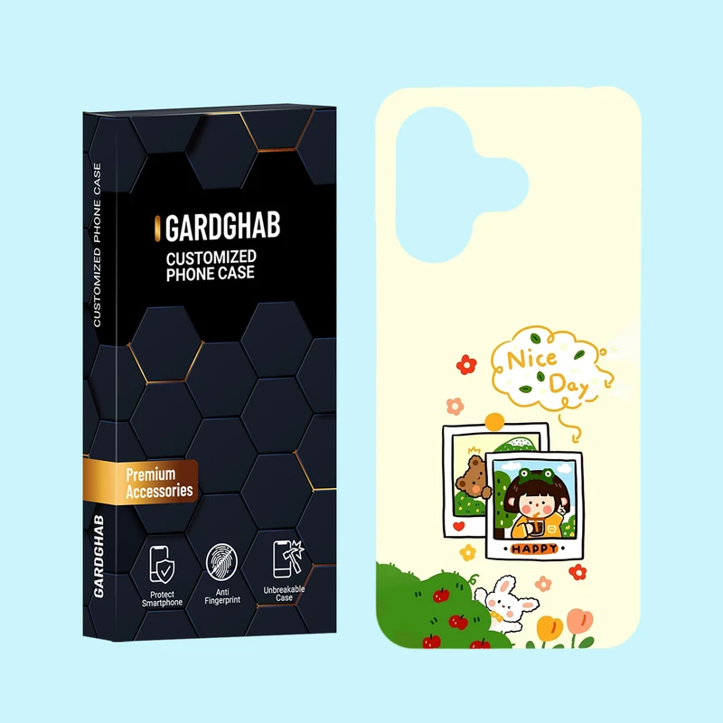 کاور گارد قاب مدل دخترانه مناسب برای گوشی موبایل شیائومی Redmi 13 4G / 5G