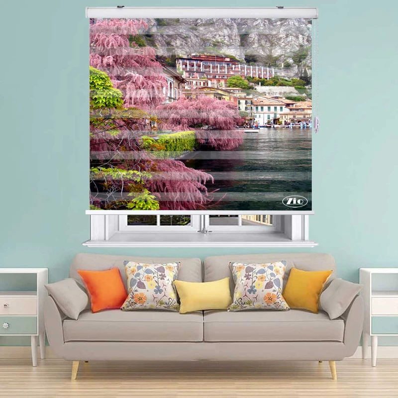  پرده زبرا زیو مدل L5005 سایز 100x280 سانتی متر