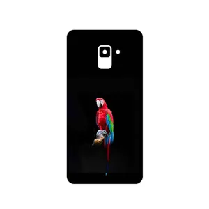 MAHOOT Parrot Cover Sticker for Samsung Galaxy A8 Plus 2018