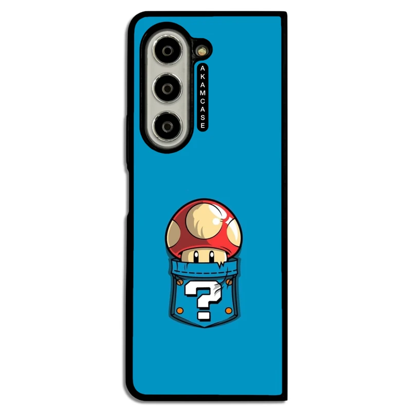 کاور آکام مدل AMC-WSGZFOLD5-SUPER MARIO18 مناسب برای گوشی موبایل سامسونگ Galaxy Z Fold 5