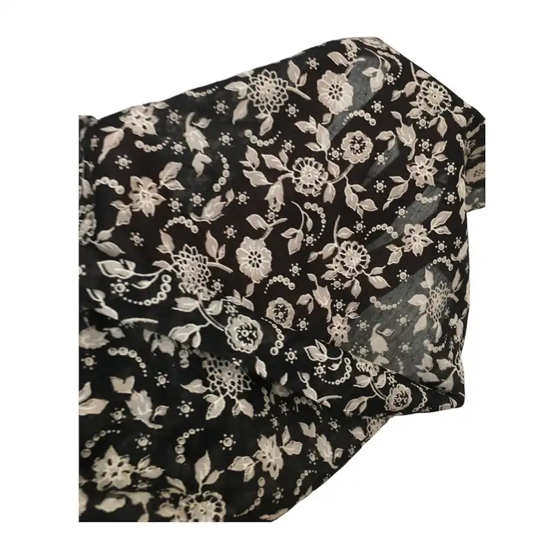 پارچه چادر مدل گل ریز کد 1