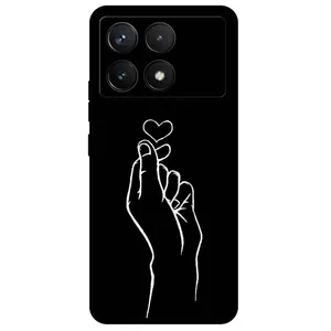 Megafone Heart 7769 Cover For Xiaomi Poco X6 Pro