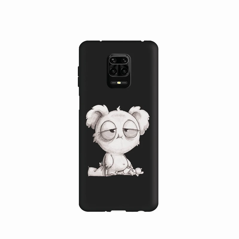 کاور طرح خرس خوابالو کد 240 مناسب برای گوشی موبایل شیائومی Redmi Note 9s / Note 9 Pro