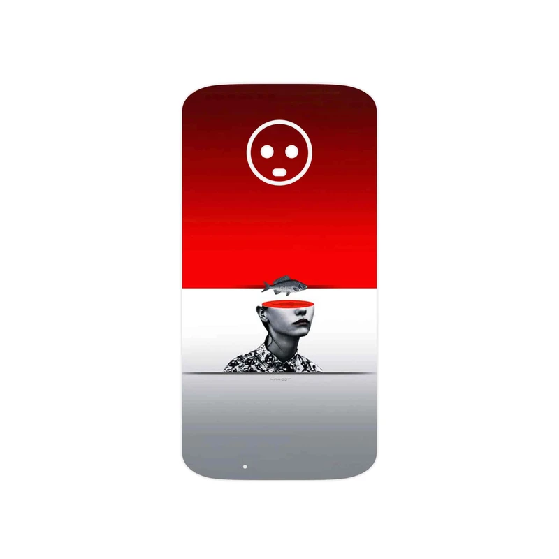 برچسب پوششی ماهوت مدل Collage of surreal Portrait of Women 1 مناسب برای گوشی موبایل موتورولا Moto G6