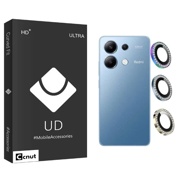 محافظ لنز گوشی کوکونات مدل UDB Ringi negin مناسب برای گوشی موبایل شیائومی Redmi note 13 4G