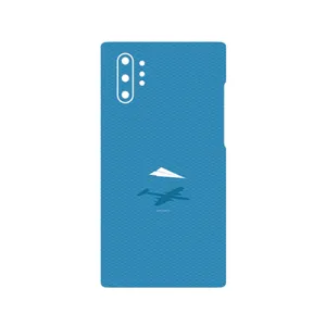 MAHOOT Minimal Paper Airplane Cover Sticker for Samsung Galaxy Note 10 Plus