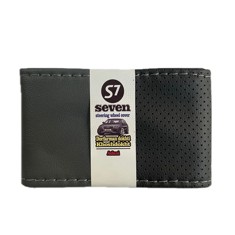 روکش فرمان خودرو سون مدل دوختنی کد 0556 مناسب برای پراید صبا