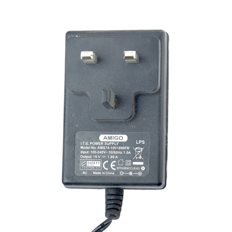 آداپتور 19 ولت 1.89 آمپر آمیگو مدل AMS74