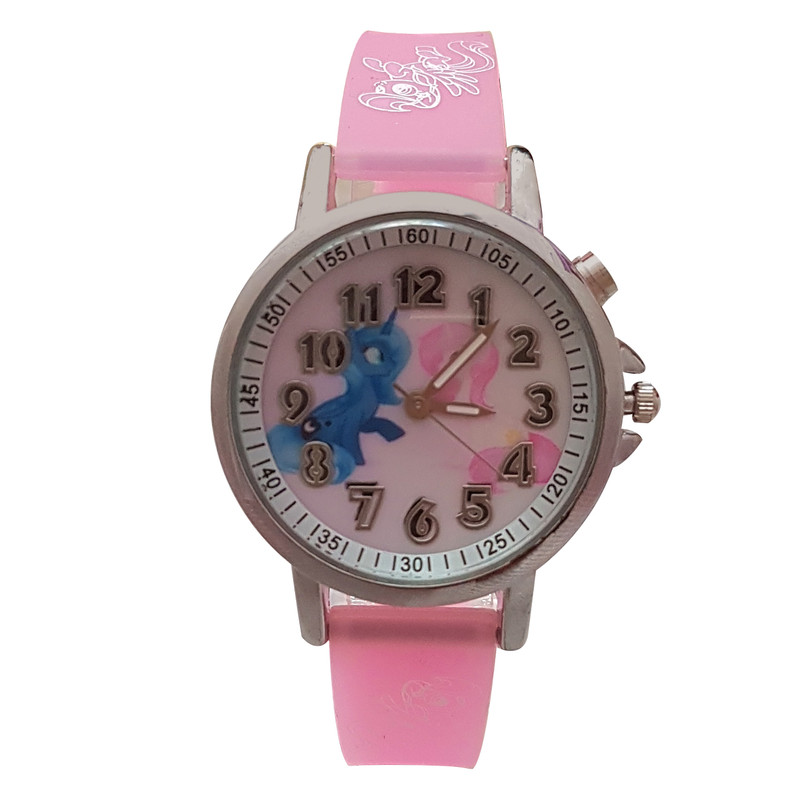 ساعت مچی عقربه ای دخترانه طرح پونی کد Sdp1